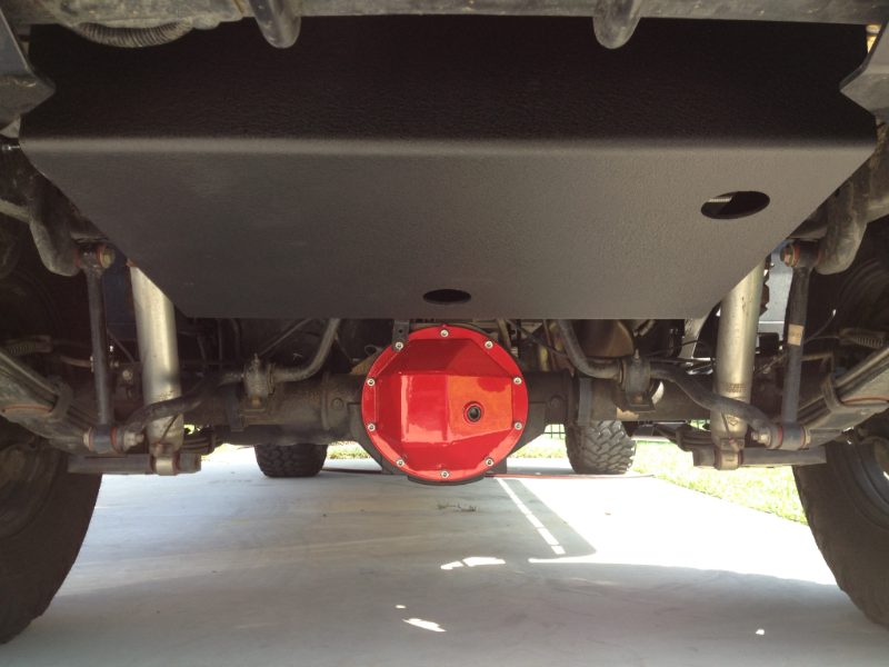 Hummer H3 Rear Differential Skid Plate