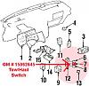 Vandalized Alert Hummer Parts-15062645-tow-haul-switch.jpg