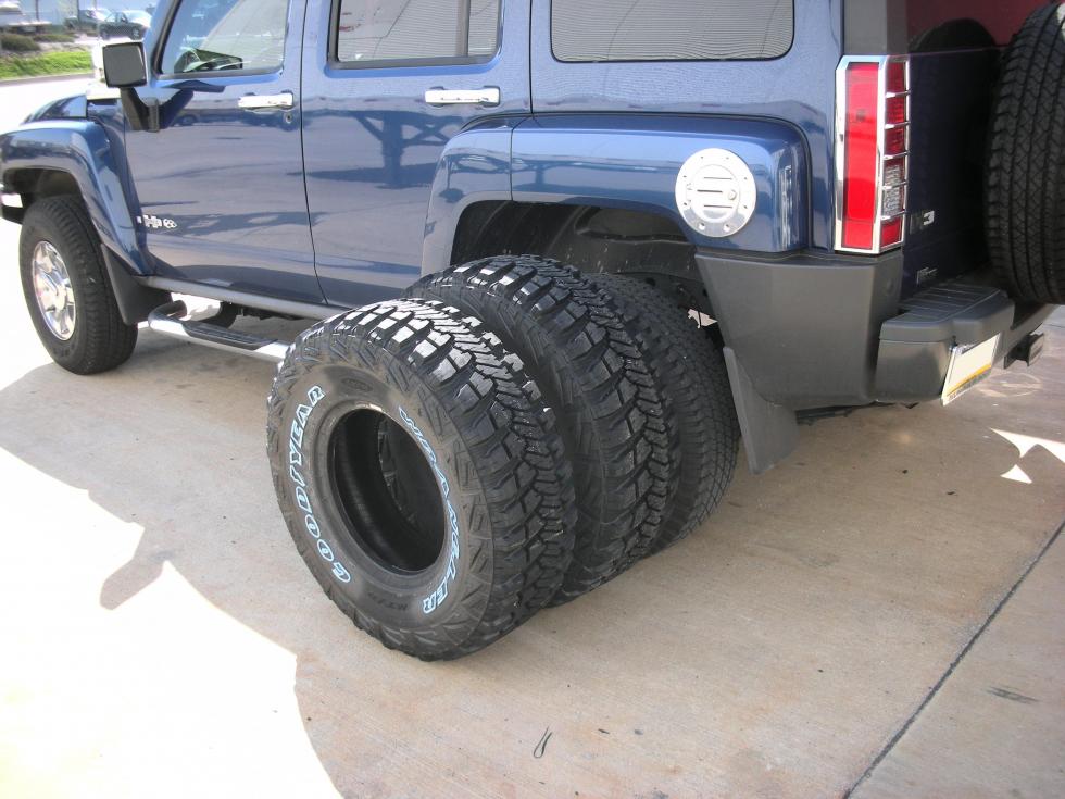 GoodYear MT/R Kevlar on Hummer H3 - Hummer Forums - Enthusiast Forum for  Hummer Owners